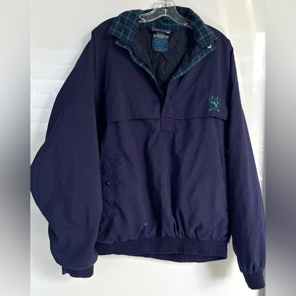 Vintage Sunderland of Scotland Men’s Weather Beater Pullover Collared Jacket